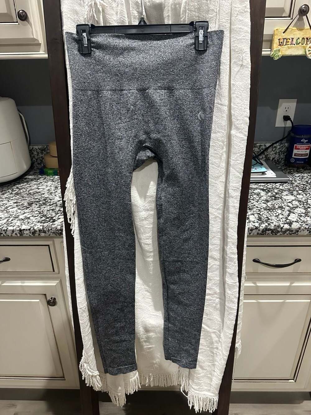 ClimaWear Seamless Heathered Grey Leggings